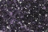 Dark Purple Amethyst Heart - Uruguay #172038-1